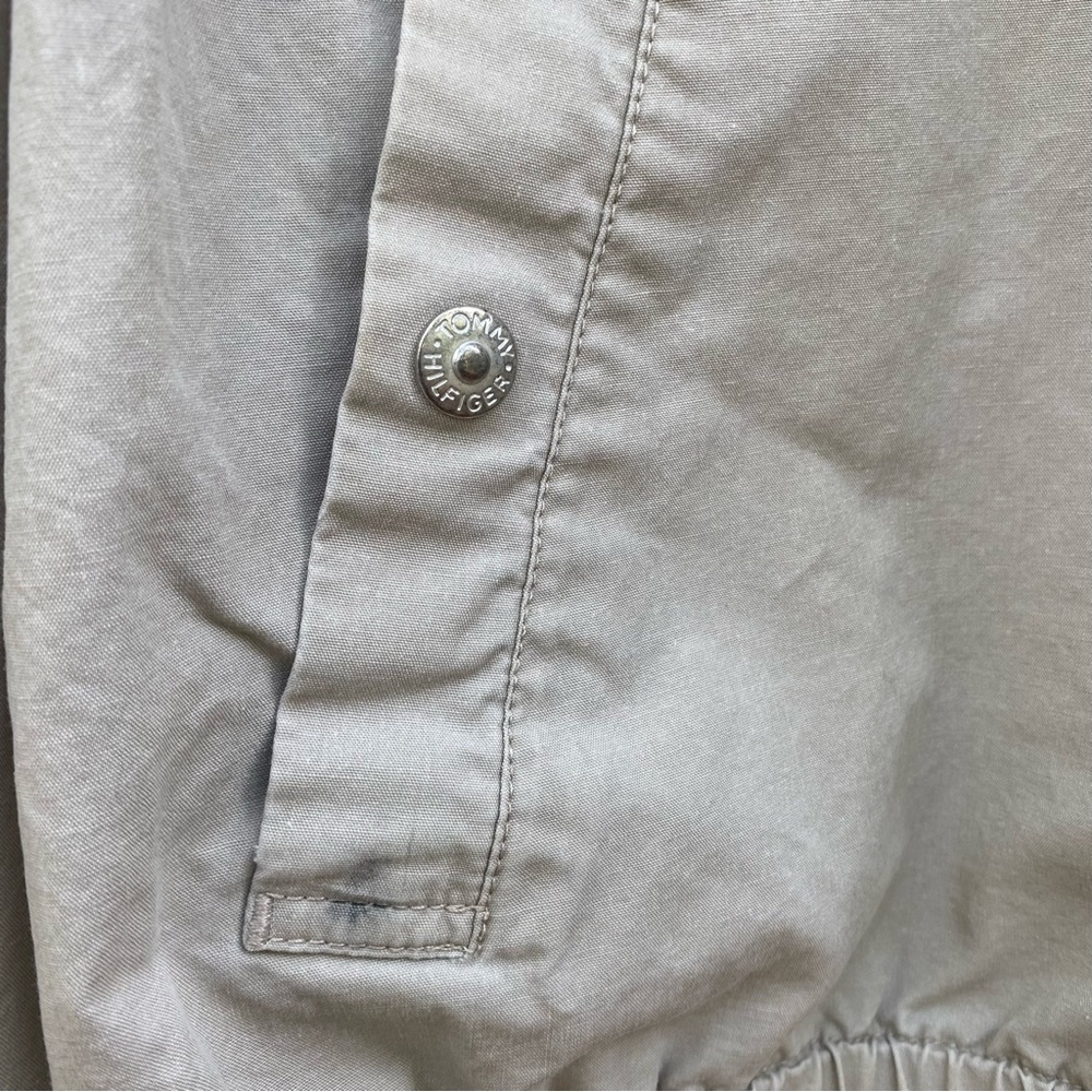 Vintage Tommy Hilfiger Light zip up Tan Jacket Size XL - Picture 11 of 11